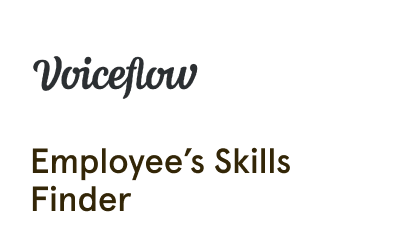 Employee’s Skills Finder